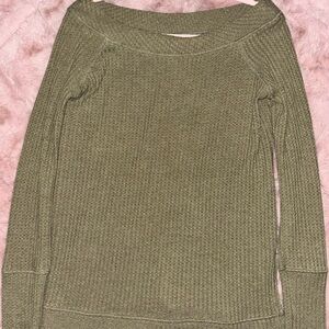Olive Green Women's Sweater
